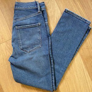 AGOLDE Riley High Rise - Air blue